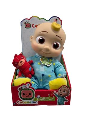 2020 Jazwares Cocomelon Musical Bedtime JJ Doll NIB